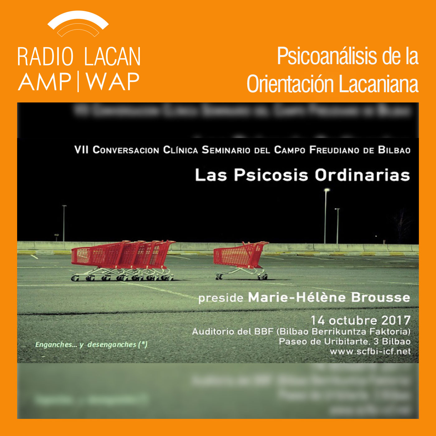 RadioLacan.com |Ecos de Bilbao: Reseña de la VII Conversación Clínica Seminario del Campo Freudiano de Bilbao - Antena Clínica Bilbao. Las Psicosis Ordinarias. cover